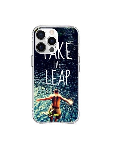 Coque iPhone 15 Pro Max Take the leap Saut - Tara Yarte
