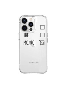 Coque iPhone 15 Pro Max Café, Thé et Mojito Transparente...
