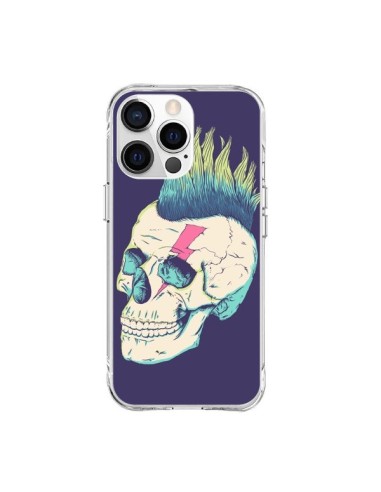 Coque iPhone 15 Pro Max Tête de mort Punk - Victor Vercesi