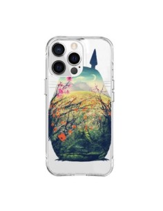 Coque iPhone 15 Pro Max Totoro Manga Comics Transparente...