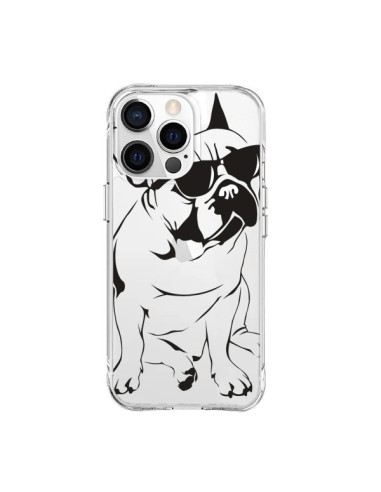 Coque iPhone 15 Pro Max Chien Bulldog Dog Transparente - Yohan B.