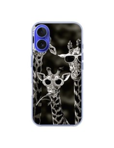 iPhone 16 Case Giraffe Swag Family Giraffes  - Asano...