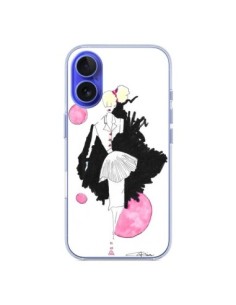 iPhone 16 Case Fashion Girl Pink - Cécile