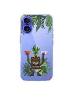 iPhone 16 Case Tiki Thailandia Jungle Wood Clear - Chapo
