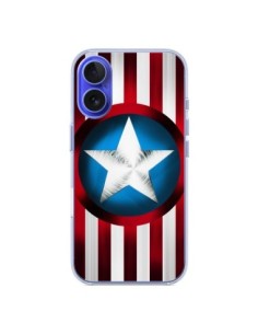 Cover iPhone 16 Capitan America Grande Difensore - Eleaxart