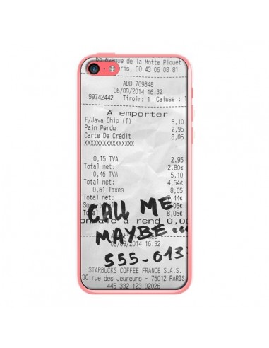 Coque Call me maybe pour iPhone 5C - Benoit Bargeton