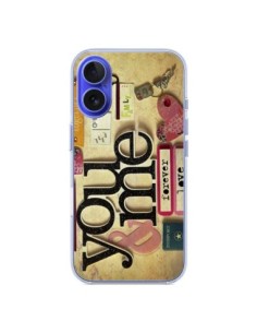 Coque iPhone 16 Me And You Love Amour Toi et Moi - Irene...