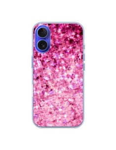 Cover iPhone 16 Romance Me Paillettes Rosas - Ebi Emporium