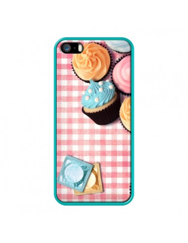 Coque Petit Dejeuner Cupcakes pour iPhone 5 et 5S - Benoit Bargeton