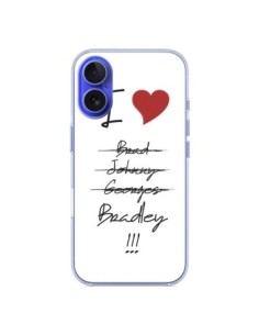 Cover iPhone 16 I Love Bradley Cuore Amore - Julien Martinez