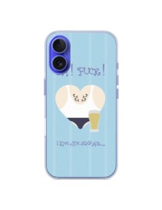 Cover iPhone 16 Homme Man Fuck Amore Coeur Amour - Julien...