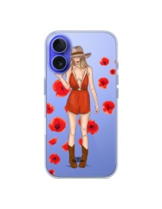 Cover iPhone 16 Young Wild and Free Coachella Trasparente...