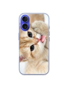 iPhone 16 Case Cat Tongue - Laetitia