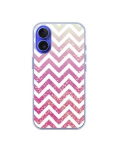 Cover iPhone 16 Chevron Pixie Dust Triangolo Azteco -...