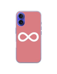 iPhone 16 Case Infinity Infinito Forever Corallo - Mary...