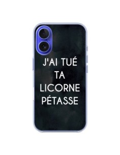 iPhone 16 Case J'ai tué ta Unicorn Pétasse - Maryline...