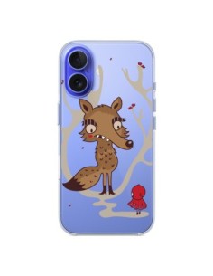 Cover iPhone 16 Cappuccetto Rosso Loup Hello Big Wolf...