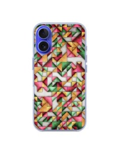 iPhone 16 Case Aztec Triangle Geometrico World -...