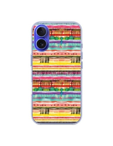 iPhone 16 Case Ink Dust Blue - Ninola Design