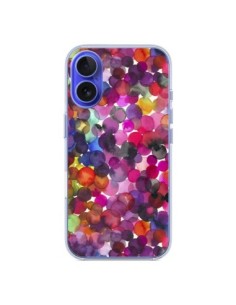 Cover iPhone 16 Moody Geometry Rustic Marrone - Ninola...