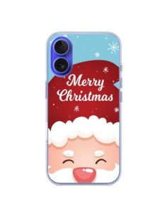 iPhone 16 Case Santa Claus Merry Christmas Hat - Nico
