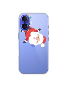 Cover iPhone 16 Babbo Natale e la sua Ghirlanda...