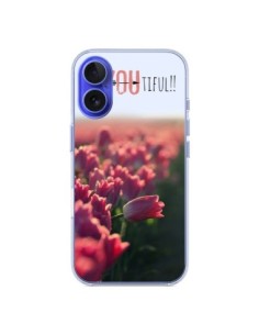 Coque iPhone 16 Coque iPhone 6 et 6S Be you Tiful Tulipes...
