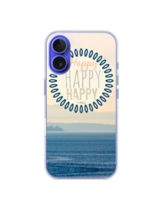 Cover iPhone 16 Happy Day Mare Oceano Sabbia Spiaggia - R...
