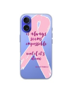 Coque iPhone 16 It always seems impossible, cela semble...