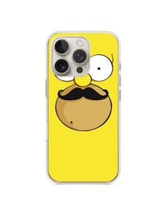 iPhone 16 Pro Case Homer Movember Moustache Simpsons -...