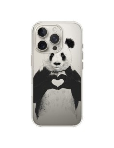 iPhone 16 Pro Case Panda All You Need Is Love Lion -...