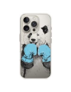 Coque iPhone 16 Pro Winner Panda Gagnant Transparente -...