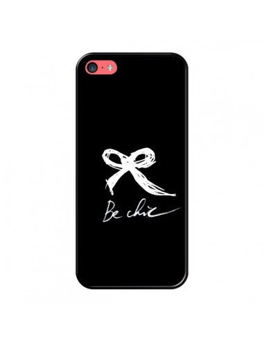 Coque Be Chic Noeud Papillon Blanc pour iPhone 5C - Léa Clément