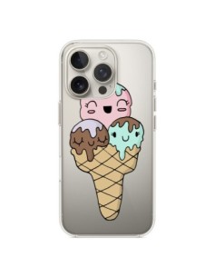 Coque iPhone 16 Pro Ice Cream Glace Summer Ete Cerise...