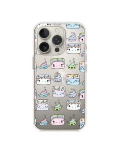 Cover iPhone 16 Pro Unicorno Carino Swag Trasparente -...