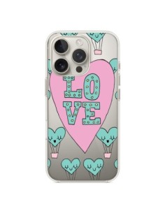 Coque iPhone 16 Pro Love Nuage Montgolfier Transparente -...