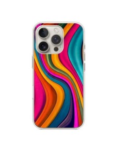 Coque iPhone 16 Pro Love Color Vagues - Danny Ivan