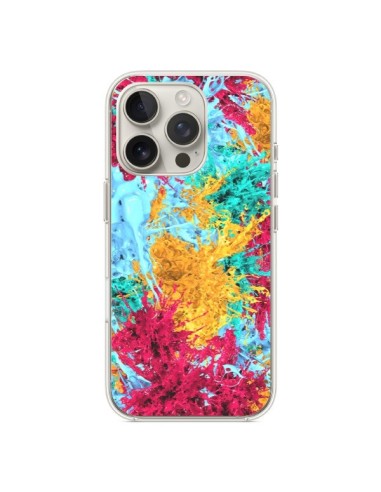 Cover iPhone 16 Pro Splash Pittura - Eleaxart