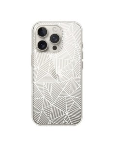 Cover iPhone 16 Pro Linee Griglia Triangles Full Grid...