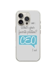 iPhone 16 Pro Case What's your favorite position CEO I...