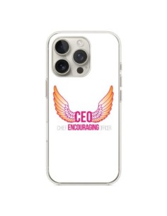 iPhone 16 Pro Case CEO Chief Encouraging Officer Pink -...