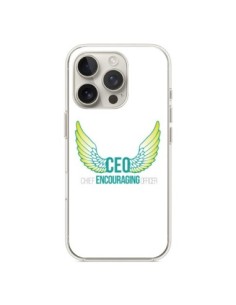 Cover iPhone 16 Pro CEO Chief Encouraging Officer Verde -...