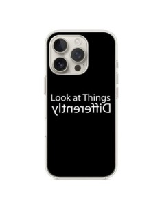 Cover iPhone 16 Pro Look at Different Things Bianco -...