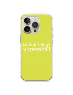 Coque iPhone 16 Pro Look at Different Things Yellow -...