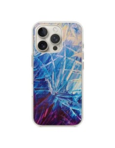 Coque iPhone 16 Pro Fleurs Violettes françaises - Ebi...