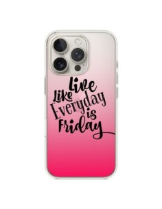 iPhone 16 Pro Case Everyday Friday Live Vis Clear - Ebi...