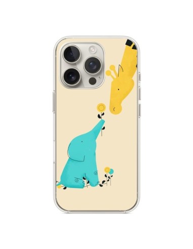 Cover iPhone 16 Pro Elefante Cucciolo Giraffa - Jay Fleck