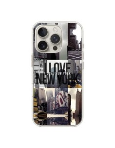 Cover iPhone 16 Pro I Love New Yorck City Nero - Javier...