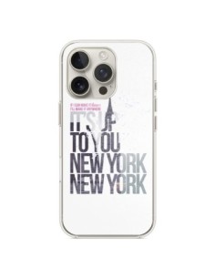 Coque iPhone 16 Pro Up To You New York City - Javier...