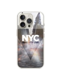 Cover iPhone 16 Pro I Love New York City Grigio - Javier...